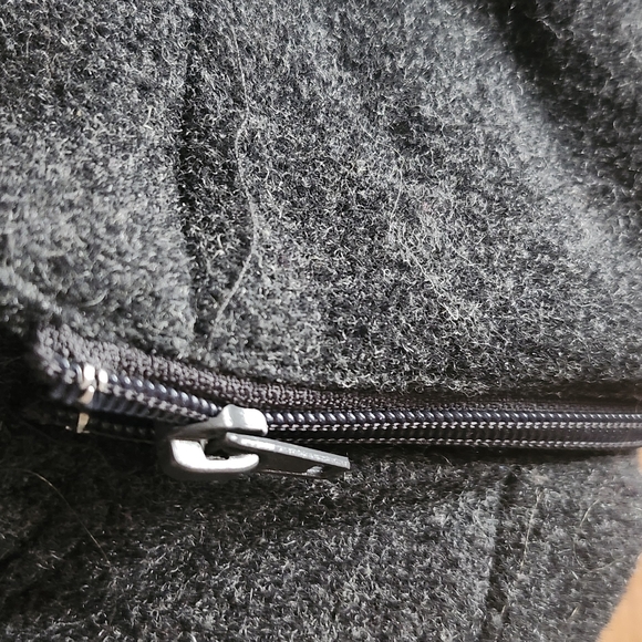 Grey cloth pea coat - Picture 3 of 3